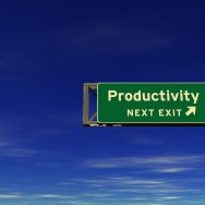 Productivity Freeway Exit Sign