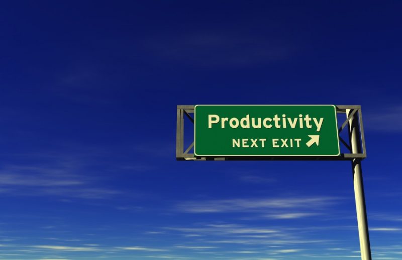 Productivity Freeway Exit Sign